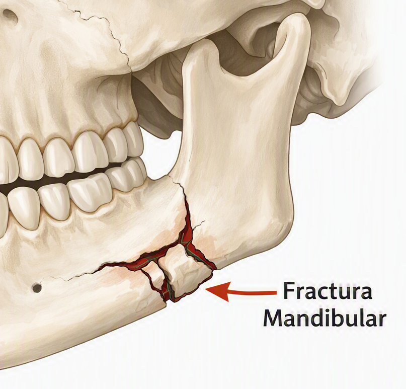 fractura mandibular